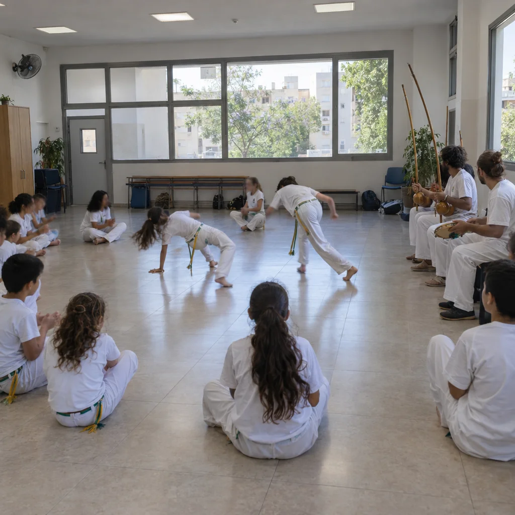 קפוארה נוער פעם בשבו