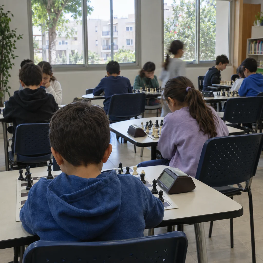 שחמט בית ספר דוגמא - ירו-שחמט 14:35 שחמט בית ספר דוגמא - ירו-שחמט 14:35