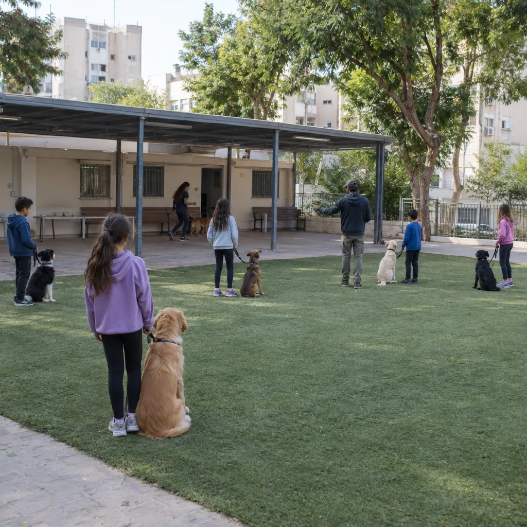 תרשיחא עולם הכלבים - ליטוף חיות תרשיחא