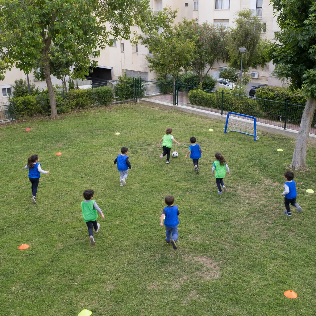 חוגי ספורט - כדורגל ישוב ותיק - כדורגל - גנים