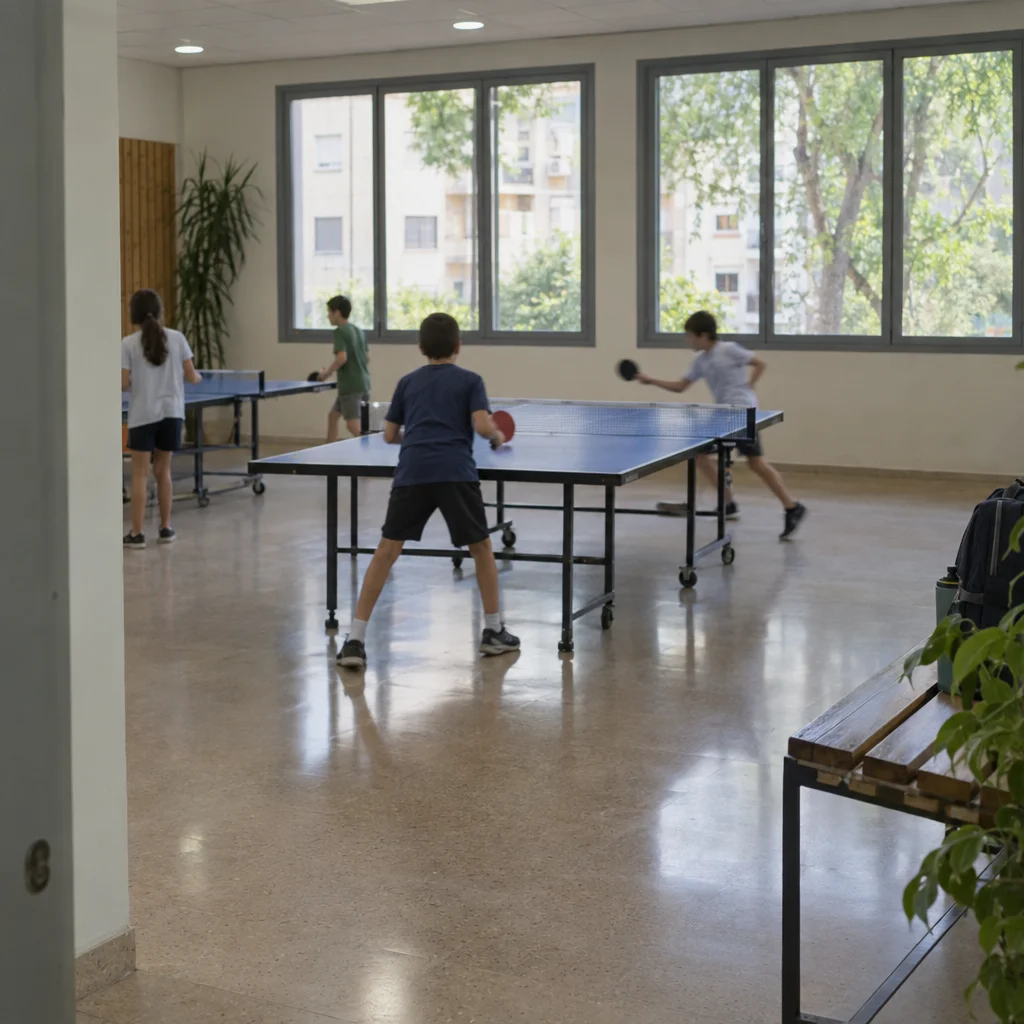 טניס שולחן פעם בשבוע