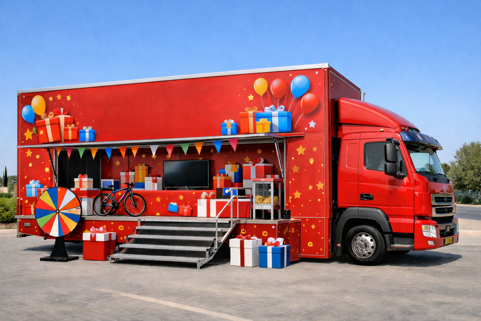 משאית ההפתעות של בנק הפועלים (סבב ראשון)