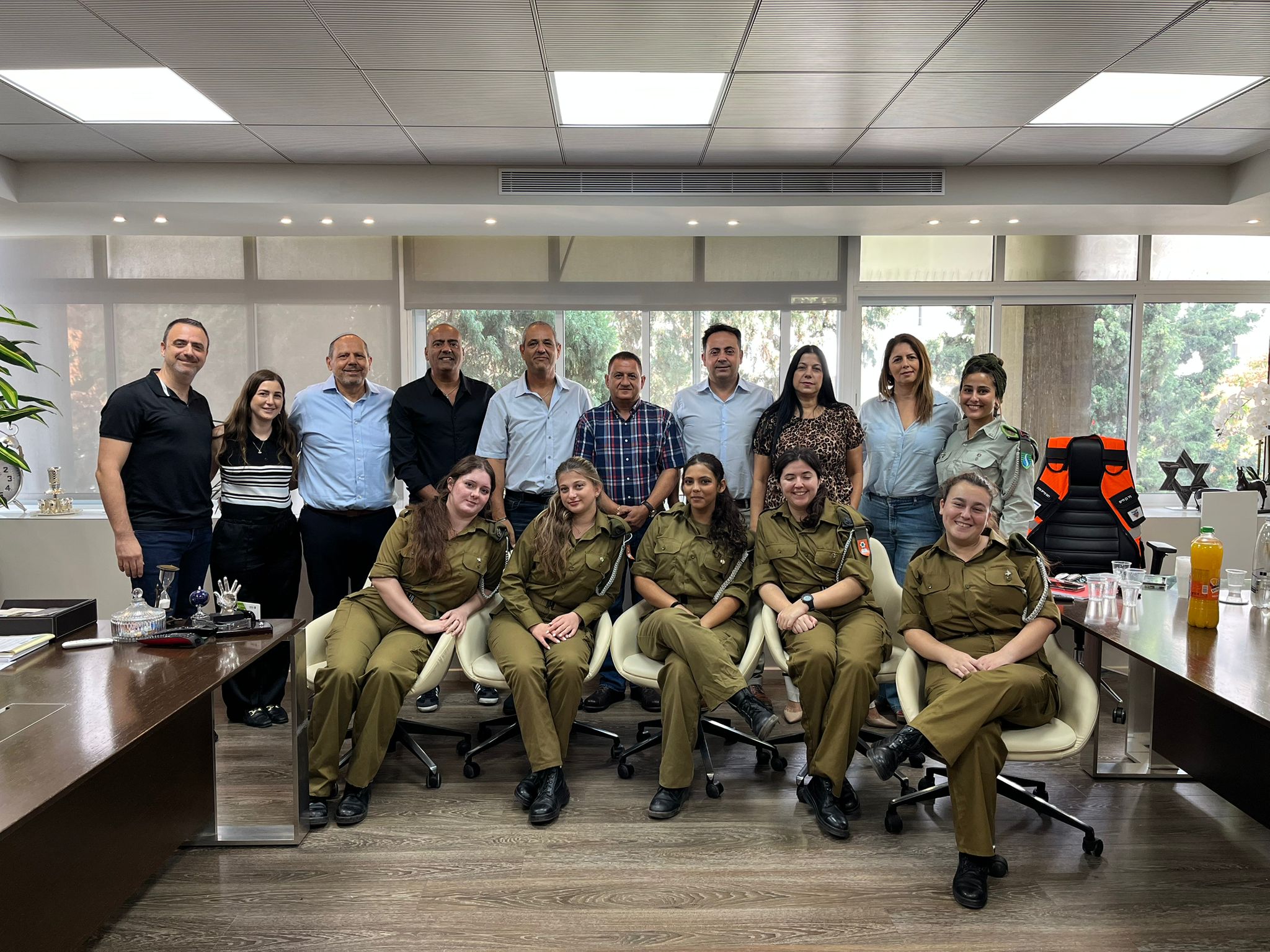 חדרה קלטה מורות חיילות חדשות