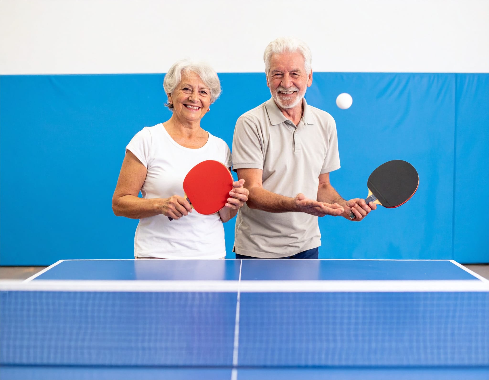 חוג טניס שולחן במרכז הפנאי בית הראשונים