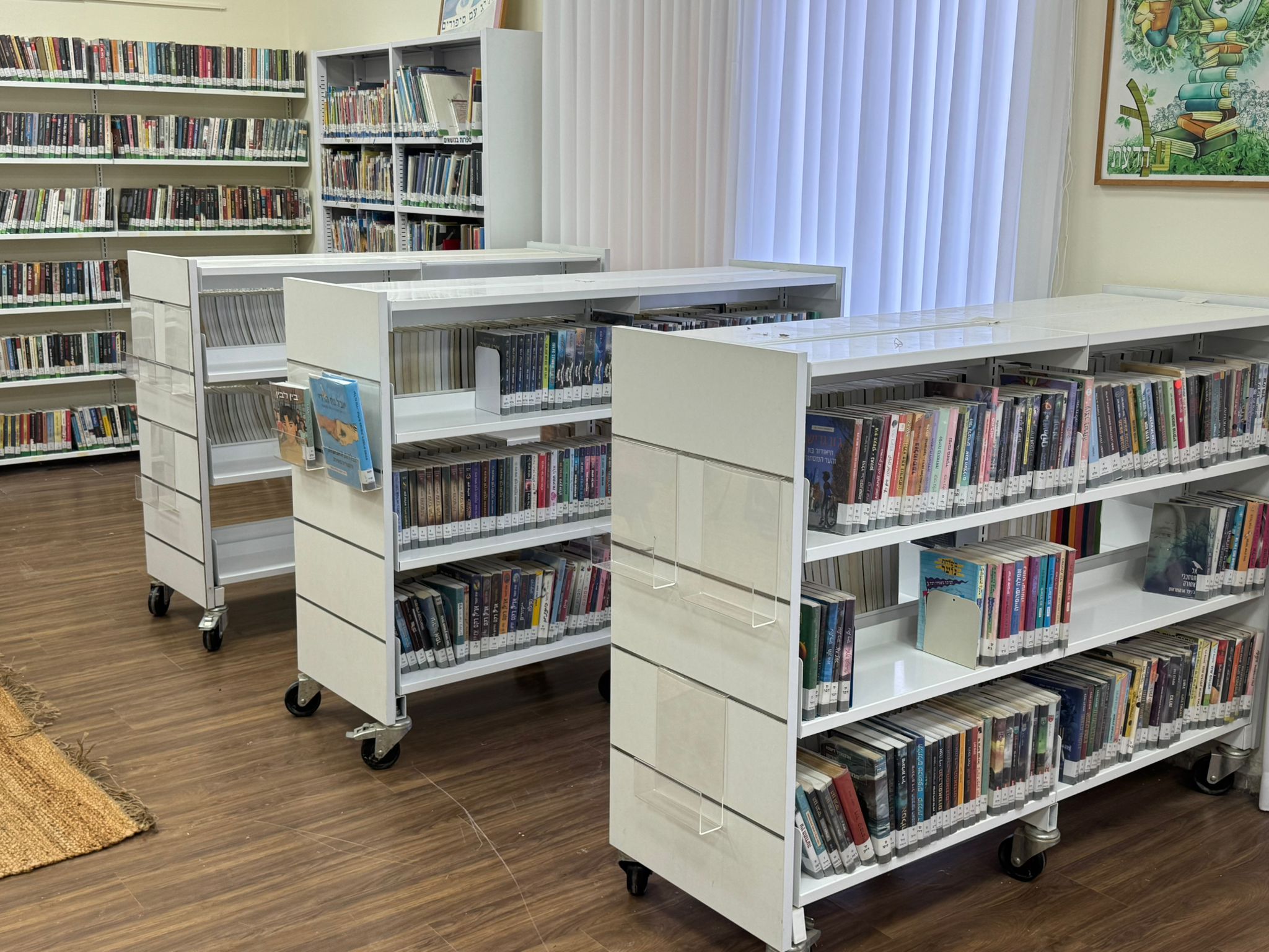  תתחדשו: הספרייה בבית אליעזר עברה למרכז הפנאי בשכונה