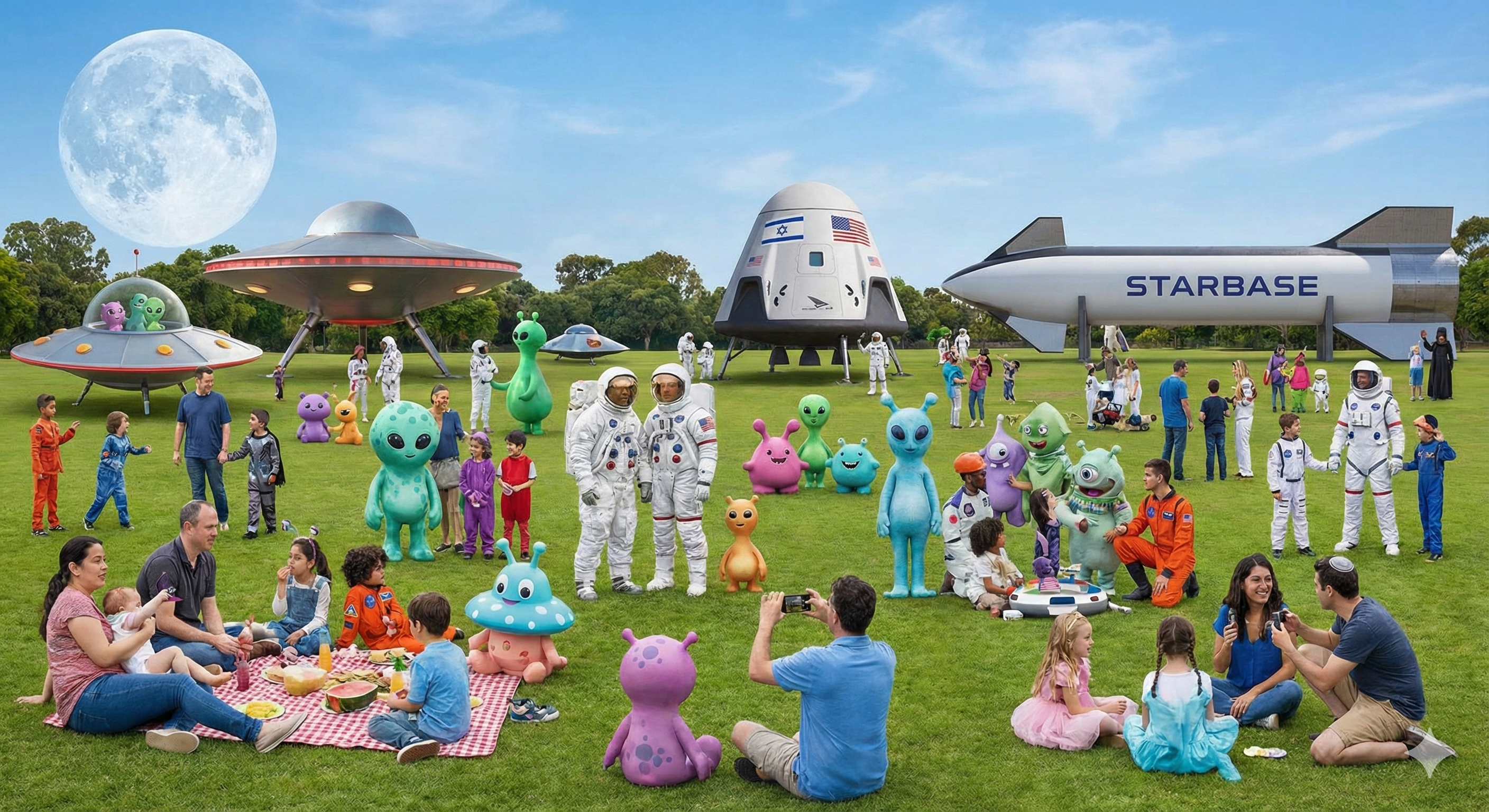 הפנינג שבוע החלל הישראלי בבית אליעזר