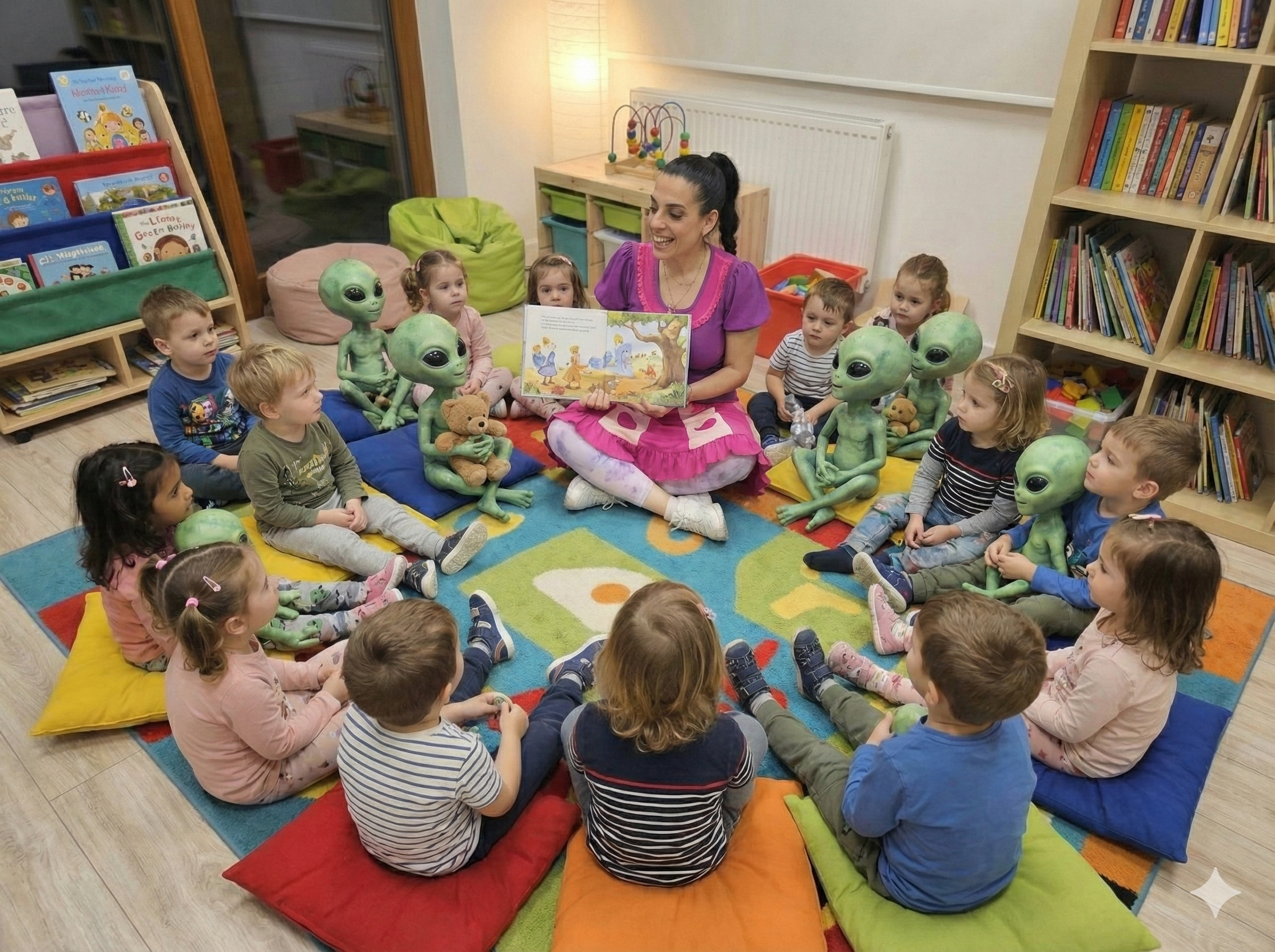 שבוע החלל הישראלי - חולמים עם כוכבים: שעת סיפור והפעלה "סבא בני טס לירח" עם מורנילנד