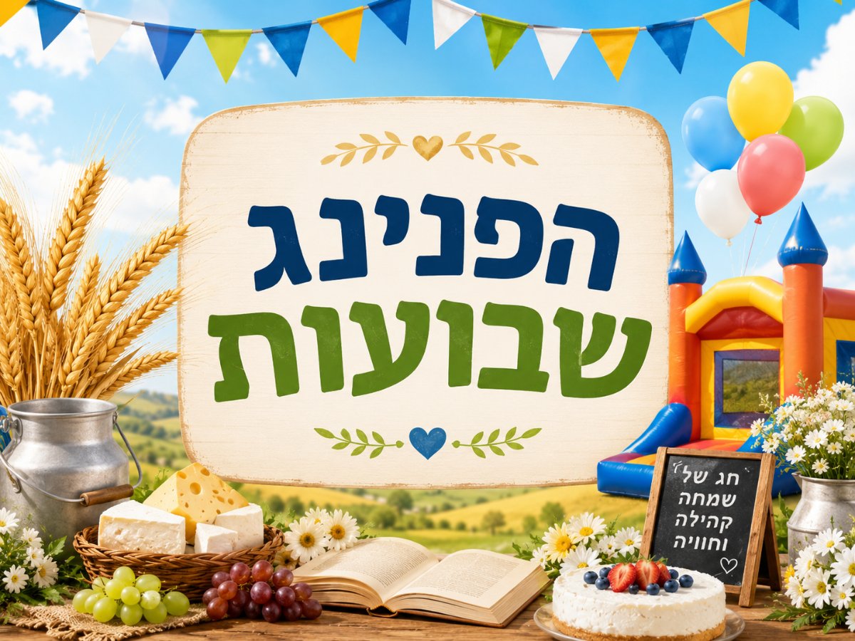 הפנינג שבועות במרכז פנאי יוספטל