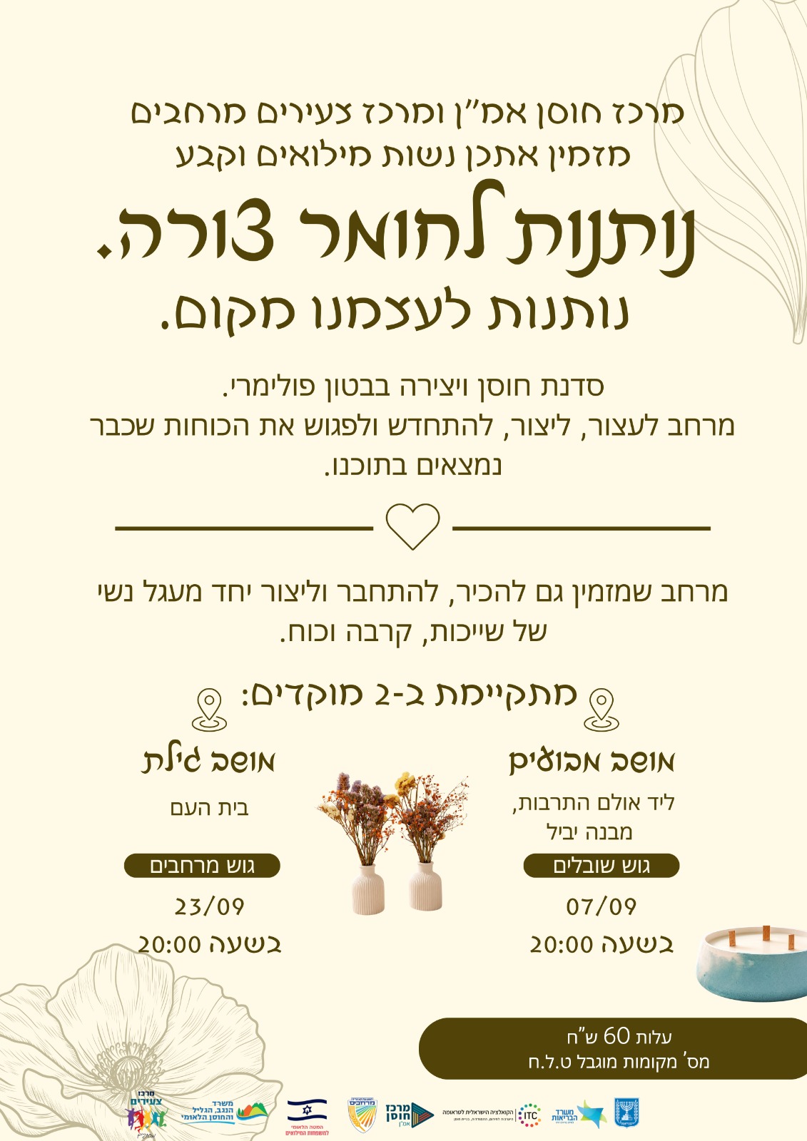 גילת - נותנות לחומר צורה (בטון פולימרי)