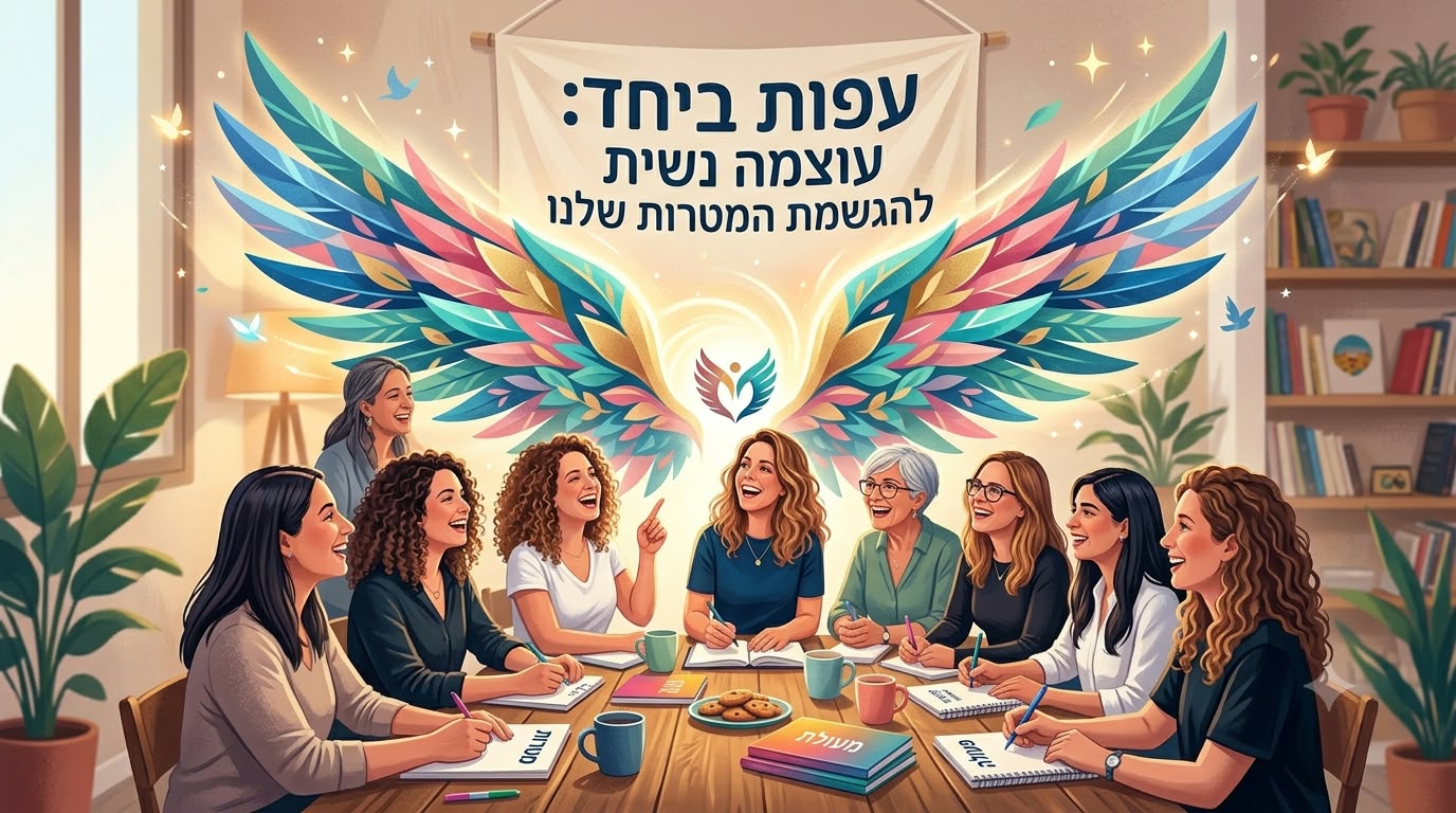 מחוברות - ​עפות ביחד: עוצמה נשית להגשמת המטרות שלנו