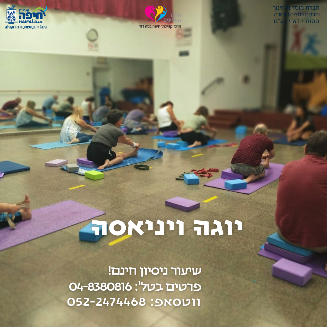 יוגה ויניאסה - תשפ יוגה ויניאסה - תשפ