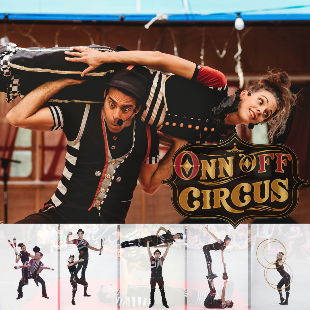 הפנינג פורים בנווה דוד, מופע מרכזי: קרקס ON-OFF