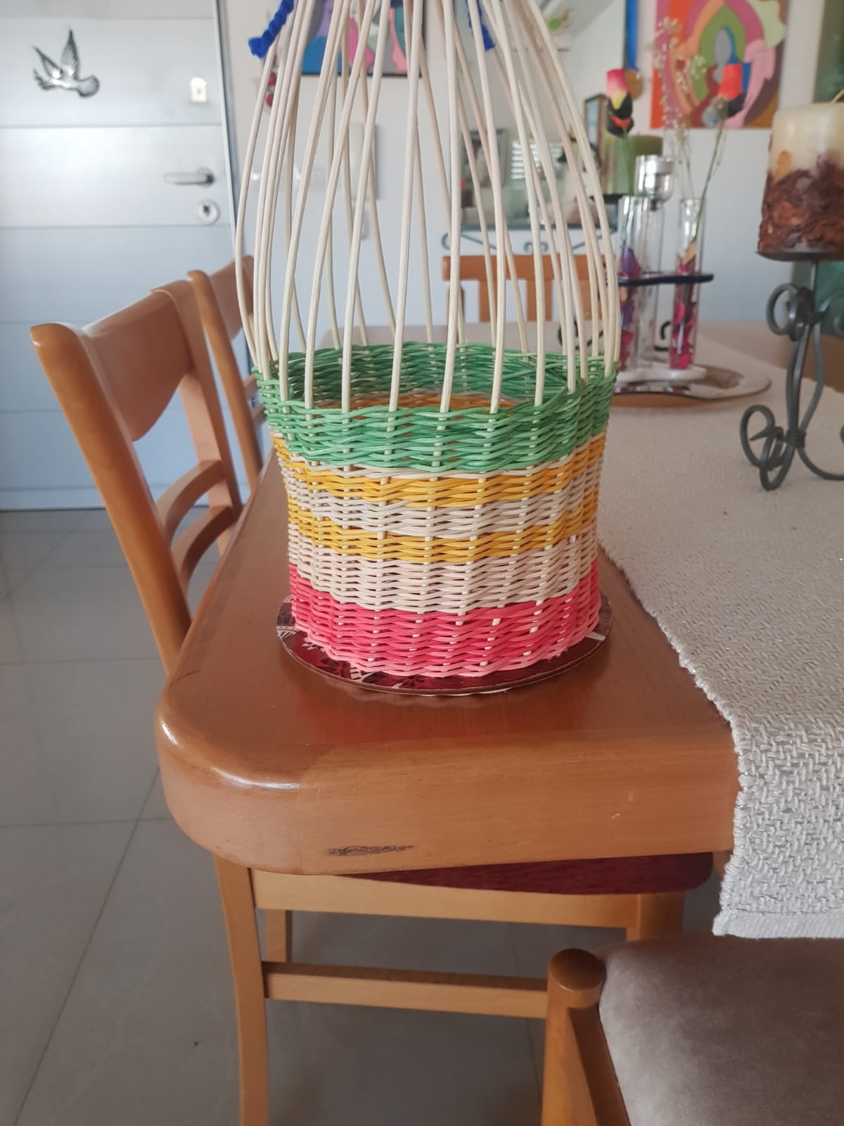 סדנת קליעת סלים לילדים ונוער