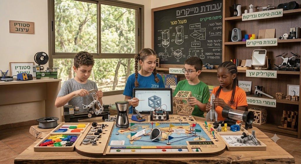 מייקרים ונגרות תלת מימד גיאה  תשפ"ז