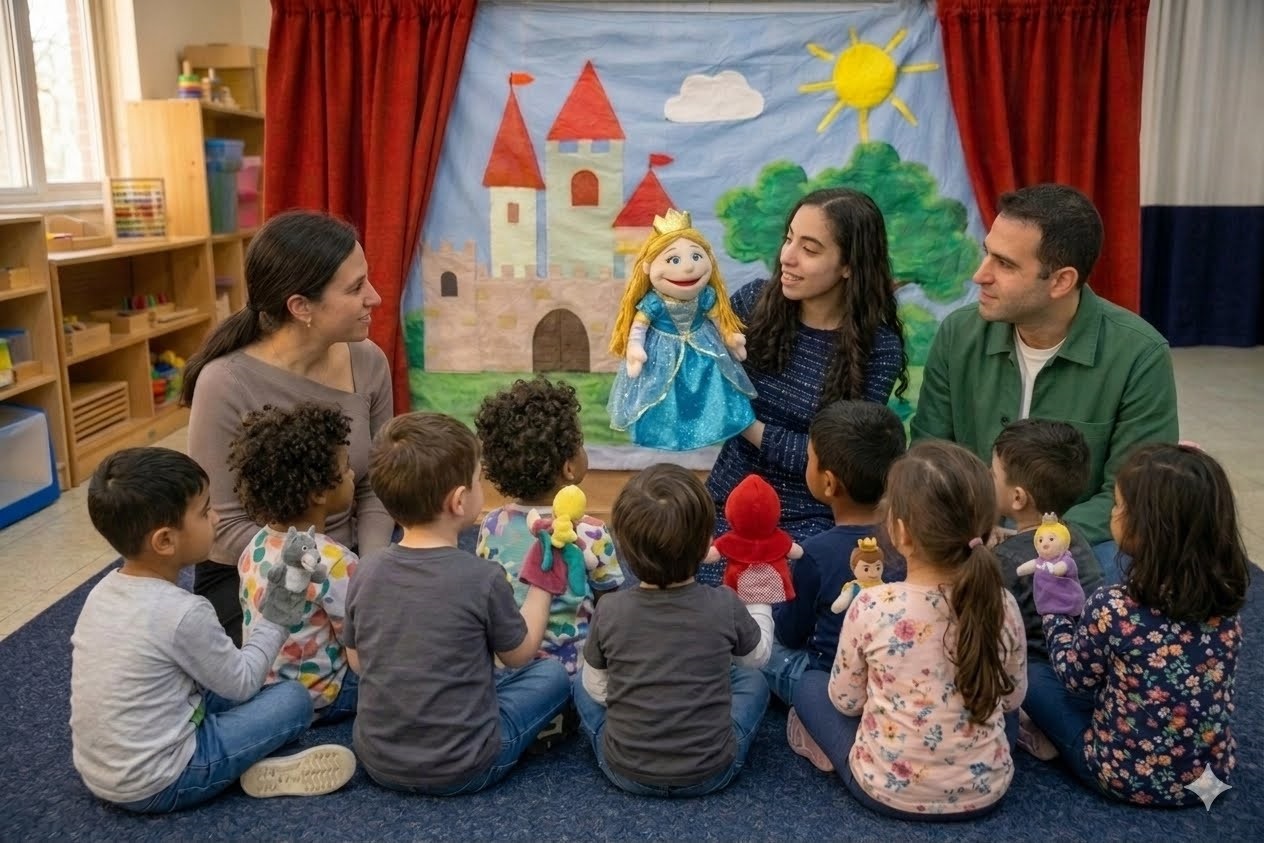 תיאטרון סיפור, 13 מפגשים (הורים וילדים)- יד חריף