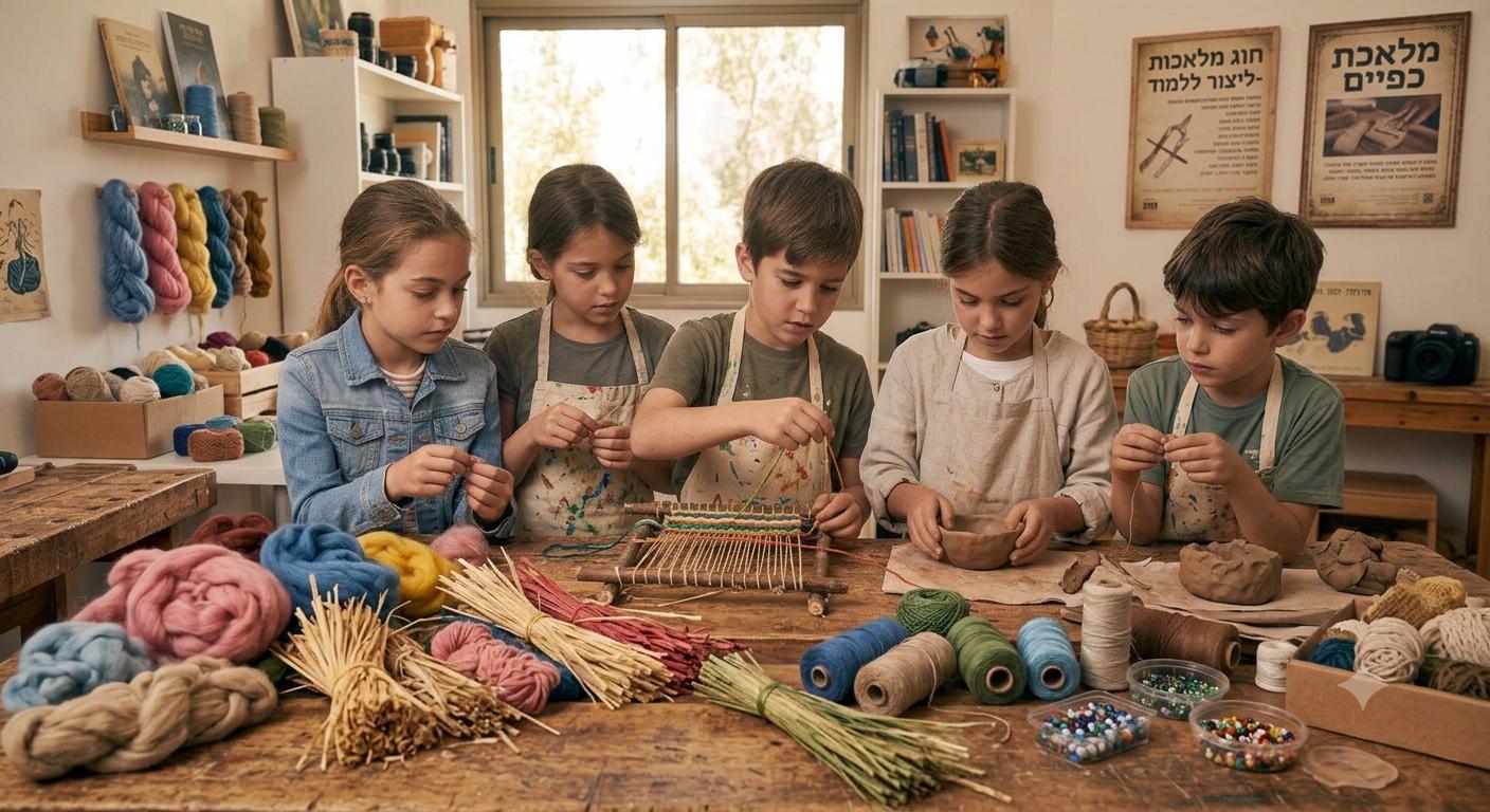 מלאכות כפיים (א-ב)- יד חריף
