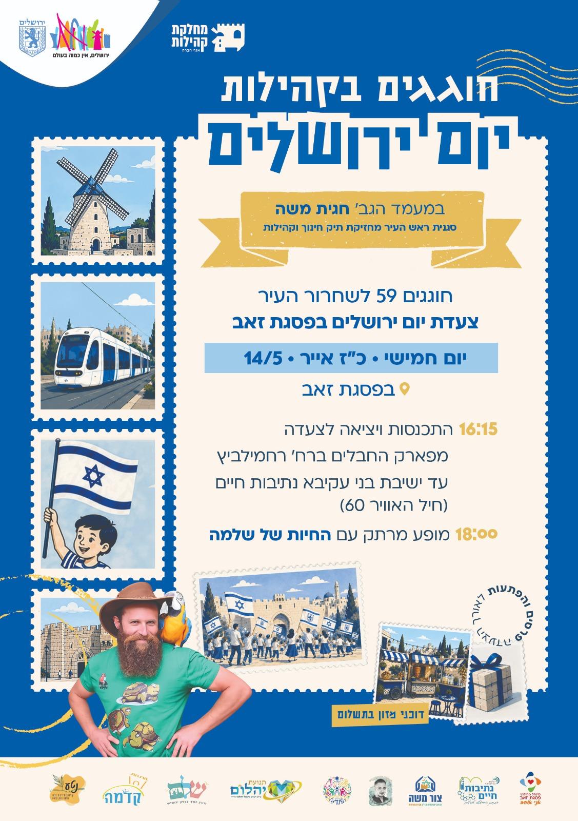 חוגגים בקהילות- יום ירושלים