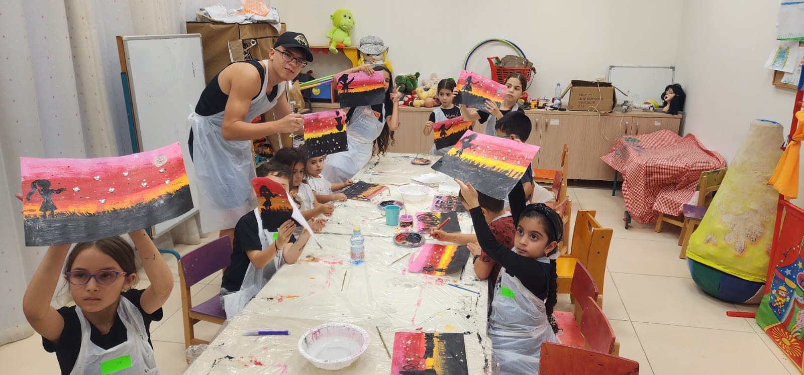 המרכז לגיל הרך - ציור מהטבע 4-9