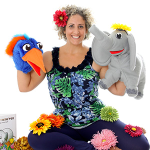 בלונים מכל הצבעים- הצגה לקטנטנים