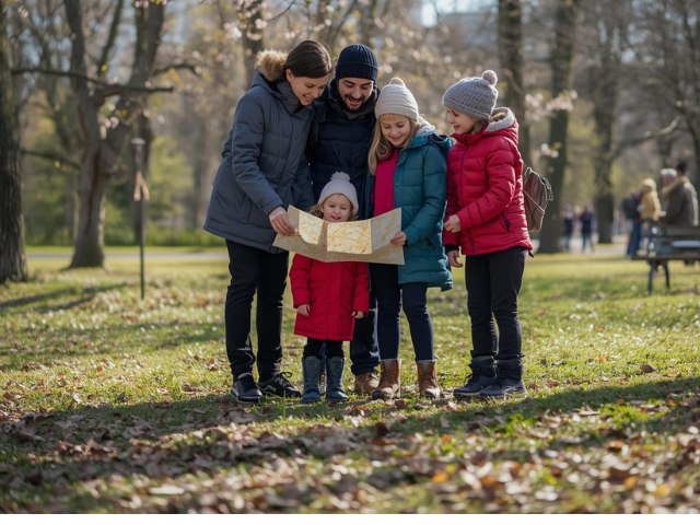 משחק ניווט בפארק השלולית