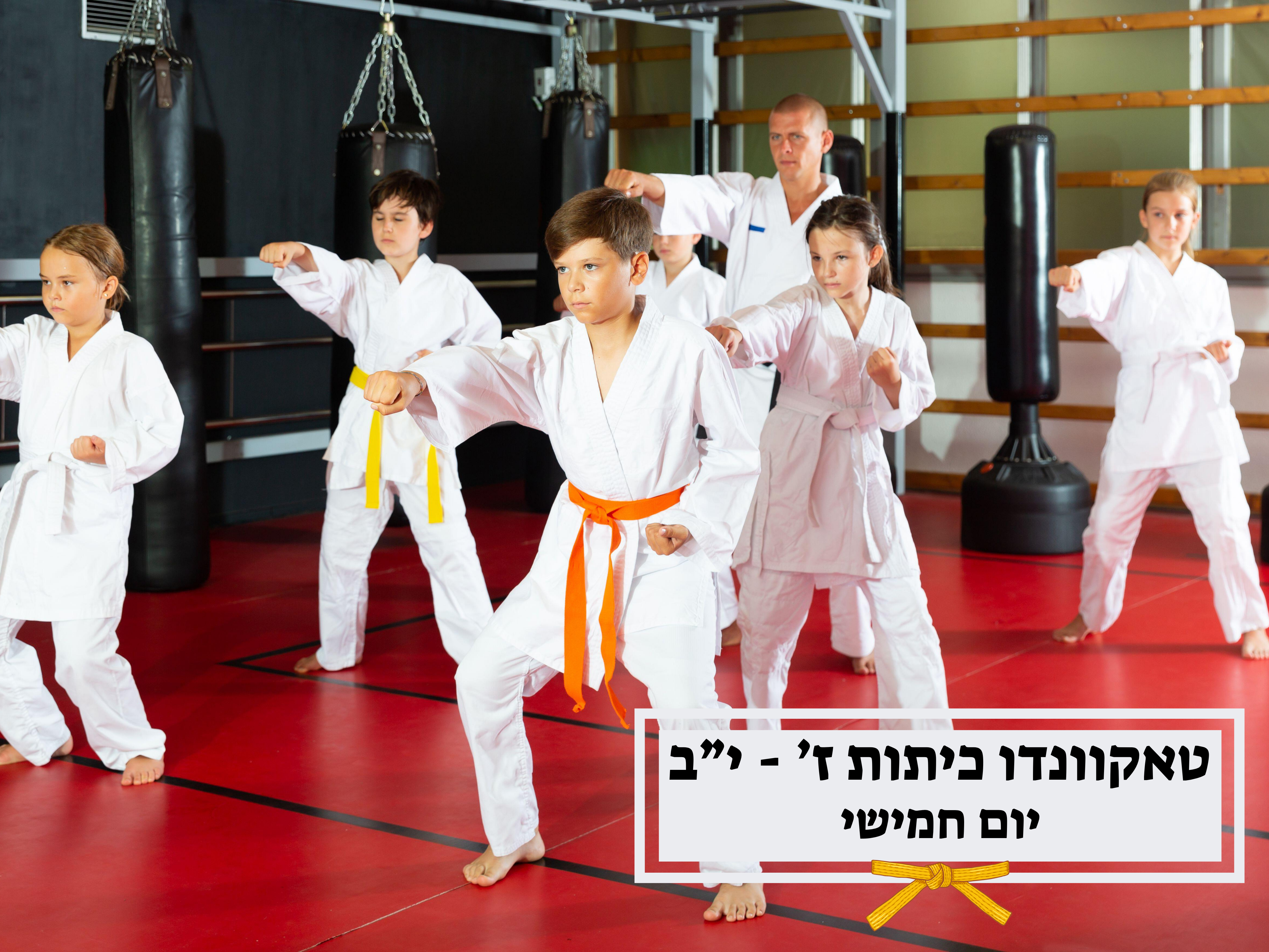 טאקוונדו - כיתות ז' - י
