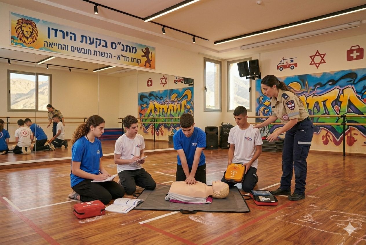קורס מד"א-ט'- י"ב