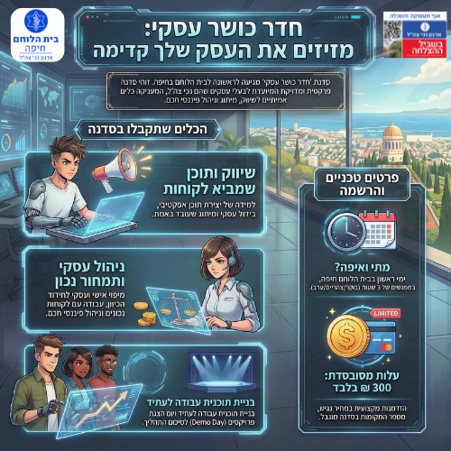צעירים: חד"כ עסקי - מחזור בוקר