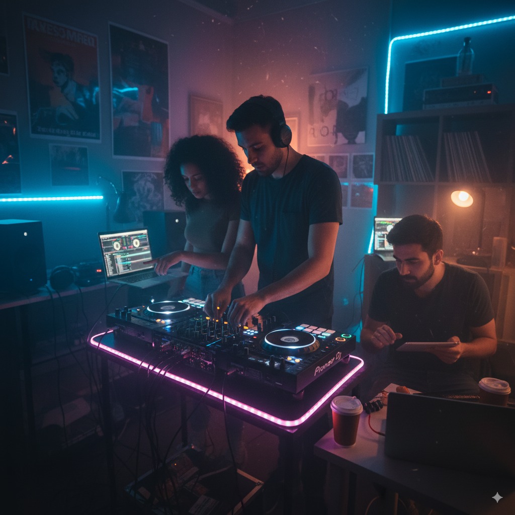 קורס DJ בשיתוף בי"ס רימון למוסיקה