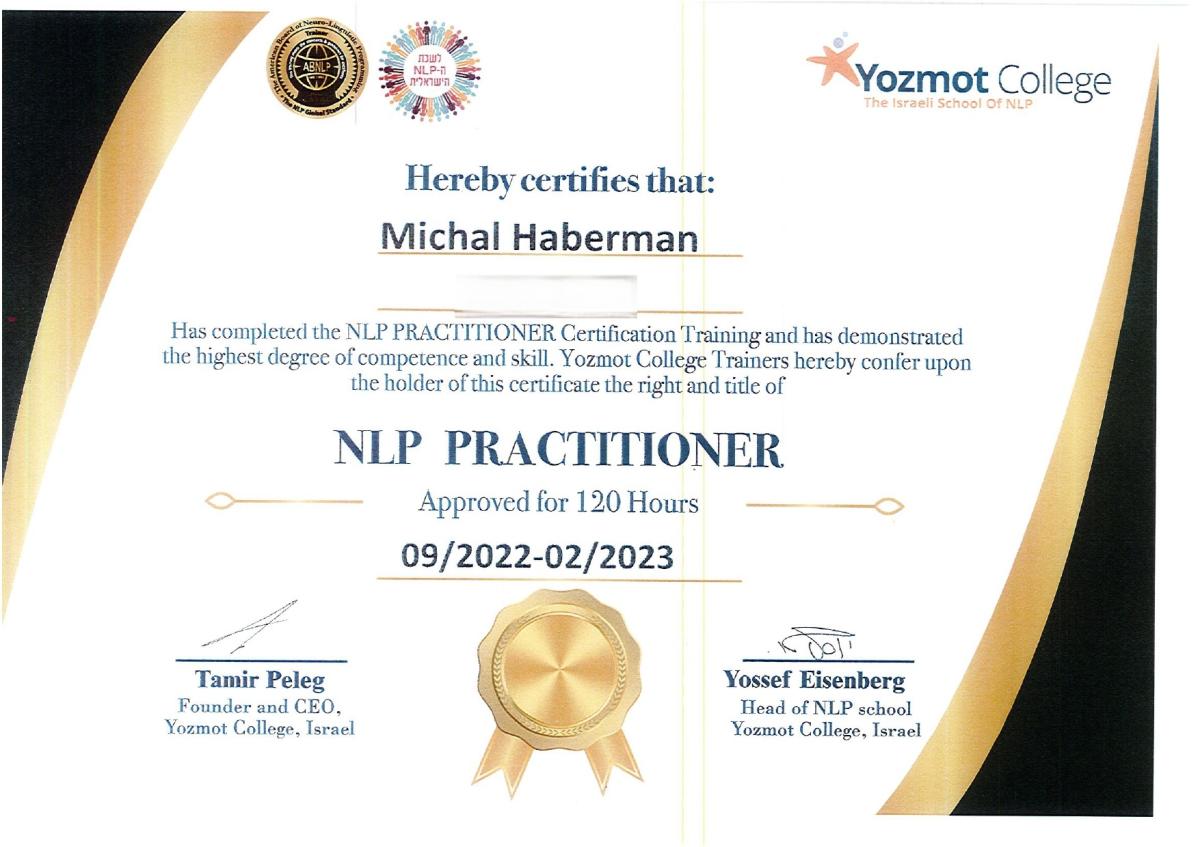 NLP Practitioner