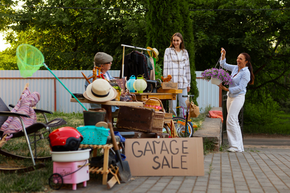 גראז' סייל ברמות אלון, מה שאתם כבר לא צריכים הוא האוצר של האחר